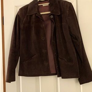 Brown Suede Jacket